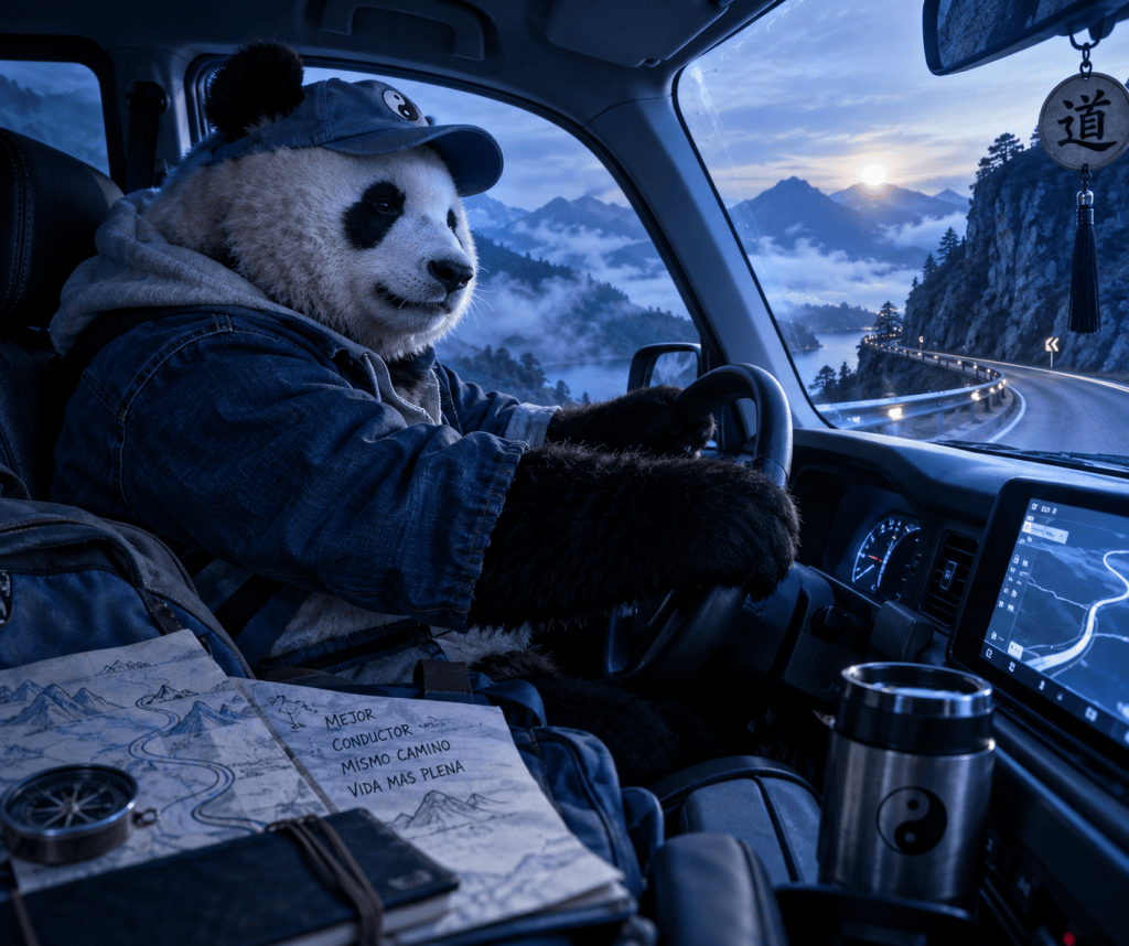 ¿Mala suerte o mal piloto? El Secreto Ancestral del «Road Trip» Taoísta para tomar el control de tu&nbsp;vida.